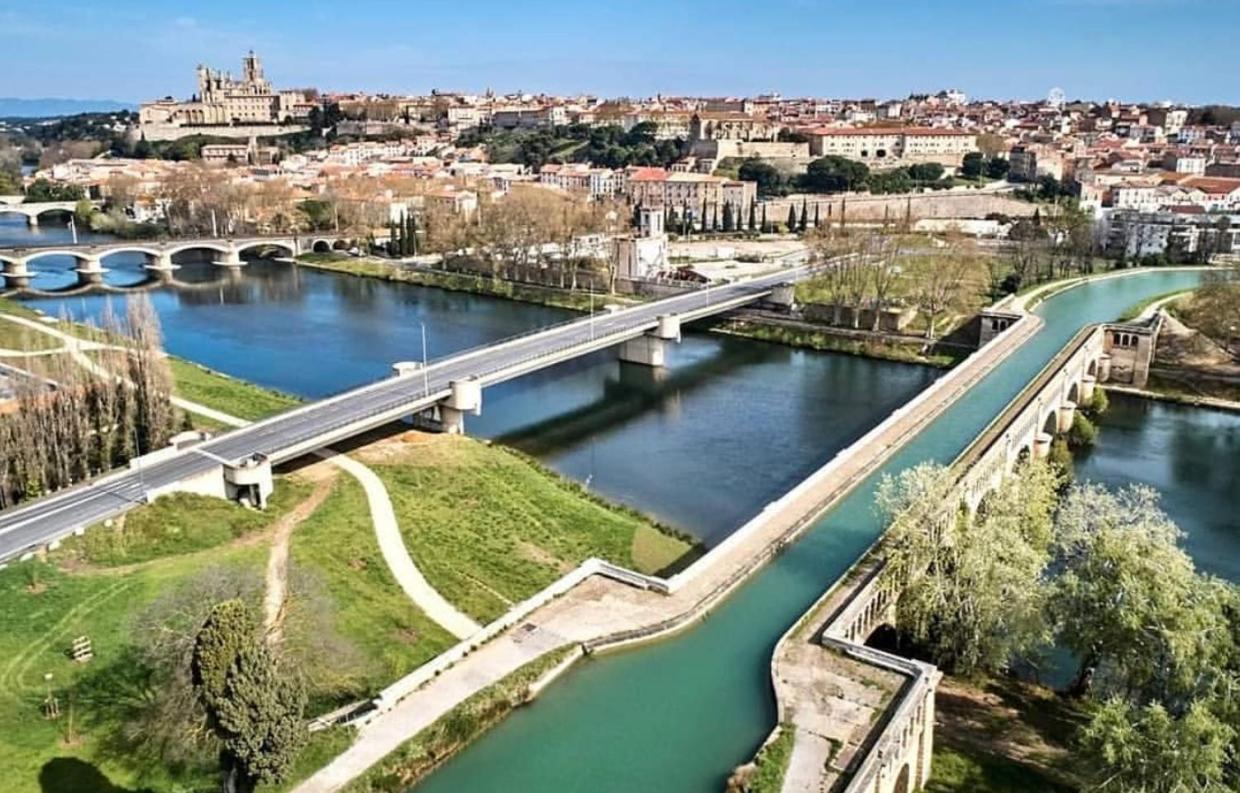 Liberte 1 - T2 Proche Gare Et Centre Commercial Polygone- Beziers- Wifi- Tv Connecte المظهر الخارجي الصورة